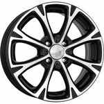 Диск K&K Блюз 6 x 15 4*114,3 Et: 45 Dia: 67,1 алмаз черный