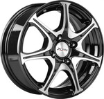 Диск X'trike X-110 6 x 14 4*98 Et: 35 Dia: 58,5 BK/FP