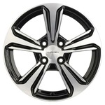 Диск Khomen 1502 6 x 15 4*100 Et: 46 Dia: 54,1 BLACK-FP