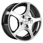 Диск X'trike X-103 5,5 x 14 4*108 Et: 43 Dia: 63,35 BK/FP