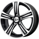 Диск iFree S.U. 6 x 15 5*100 Et: 38 Dia: 57,1 Блэк Джек