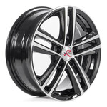 Диск X'trikeRST R025 6 x 15 5*100 Et: 38 Dia: 57,1 BK/FP