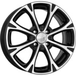 Диск K&K Блюз 6 x 15 4*100 Et: 38 Dia: 67,1 алмаз черный