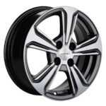 Диск Khomen 1502 6 x 15 4*100 Et: 46 Dia: 54,1 G-SILVER-FP