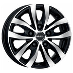 Диск MAK Load 5 7 x 17 5*108 Et: 46 Dia: 65,1 Ice Black