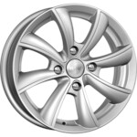 Диск K&K Бриз 6 x 15 4*100 Et: 50 Dia: 60,1 блэк платинум