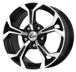 Диск iFree Эрнесто 6,5 x 15 5*100 Et: 38 Dia: 67,1 Блэк Джек