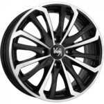 Диск K&K Рим 6 x 15 4*98 Et: 35 Dia: 58,5 алмаз черный