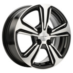 Диск Khomen 1502 6 x 15 4*100 Et: 48 Dia: 54,1 BLACK-FP