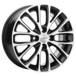 Диск Khomen 1506 6x15 4*100 Et:48 Dia:54,1 BLACK-FP