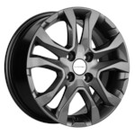 Диск Khomen 1503 6x15 4*100 Et:40 Dia:60,1 Gray