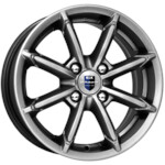 Диск K&K Sportline 6x14 4*98 Et:30 Dia:58,6 дарк платинум