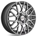 Диск X'trike X-132 6x15 4*100 Et:37 Dia:60,1 BK/FP