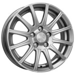 Диск K&K Сиеста 6x15 4*100 Et:45 Dia:67,1 Блэк платинум