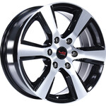 Диск Replica Concept TY570 7,5x18 6*139,7 Et:25 Dia:106,1 BKF