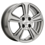 Диск Khomen 1502 6x15 4*100 Et:45 Dia:54,1 G-Silver