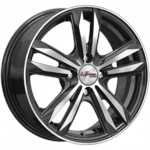 Диск iFree Маскот 6x15 4*100 Et:35 Dia:67,1 Блэк Джек