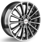 Диск X'trike X-136 7x17 5*100 Et:45 Dia:67,1 BK/FP