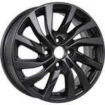 Диск KDW KD1546 6x15 4*100 Et:46 Dia:54,1 Matt Black Painted