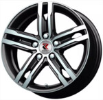 Диск RepliKey B178 6x15 5*100 Et:43 Dia:57,1 BK/FP