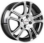 Диск X'trike X-105М 6x15 4*108 Et:25 Dia:65,1 BK/FP