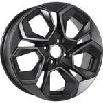 Диск KDW KD1620 6,5x16 4*100 Et:45 Dia:60,1 Matt Black Painted