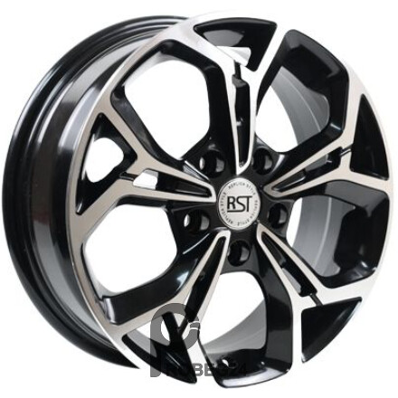 RST R016 6x16 5*114.3 ET43 DIA67.1 BK Литой