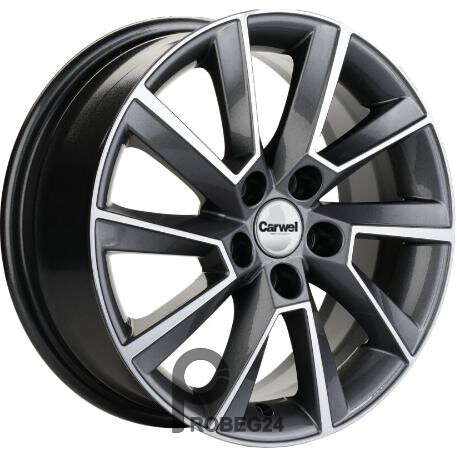 Carwel Иманта 6x16 5*100 ET45 DIA54.1 GR Литой